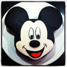 Pas à Pas : Gâteau Mickey en pâte à sucre